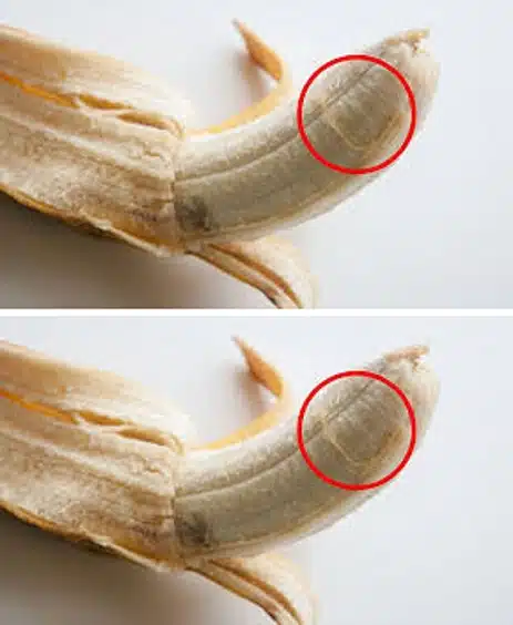 C'est à cela que servent ces petits filaments sur les bananes