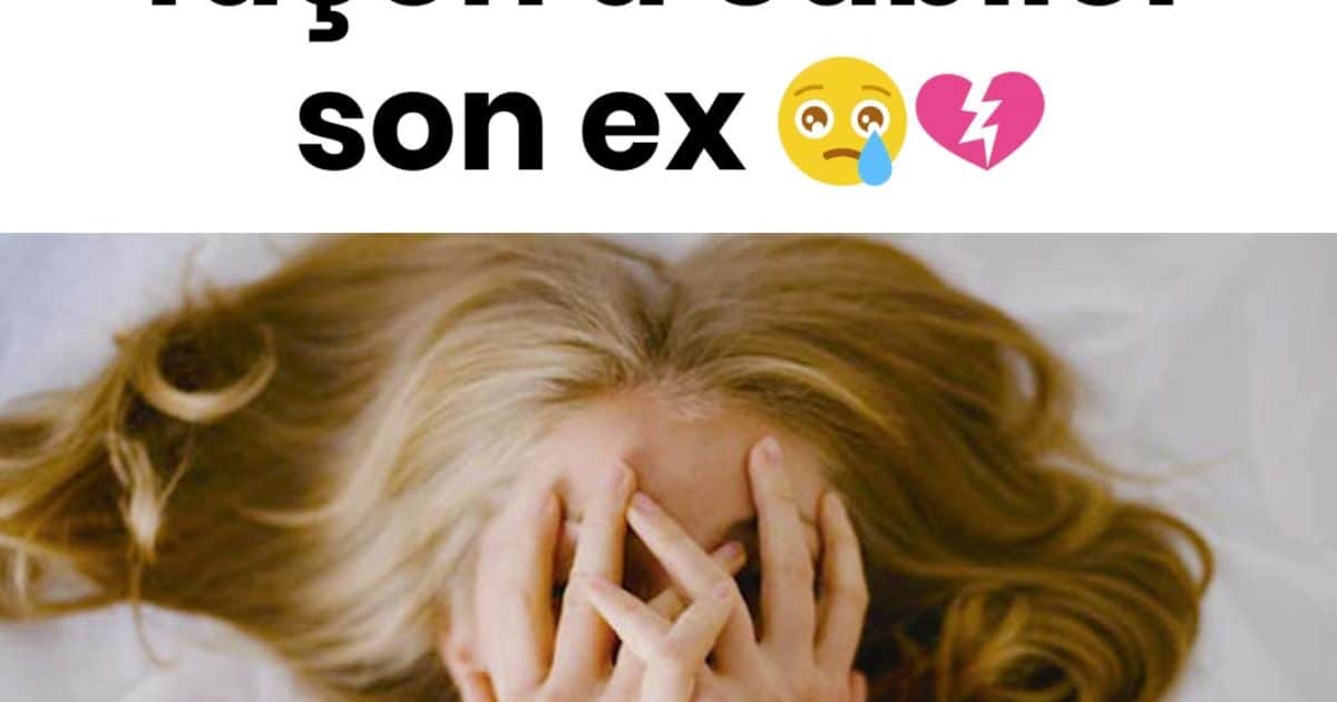 C'est la seule chose que les experts recommandent pour vraiment oublier son ex