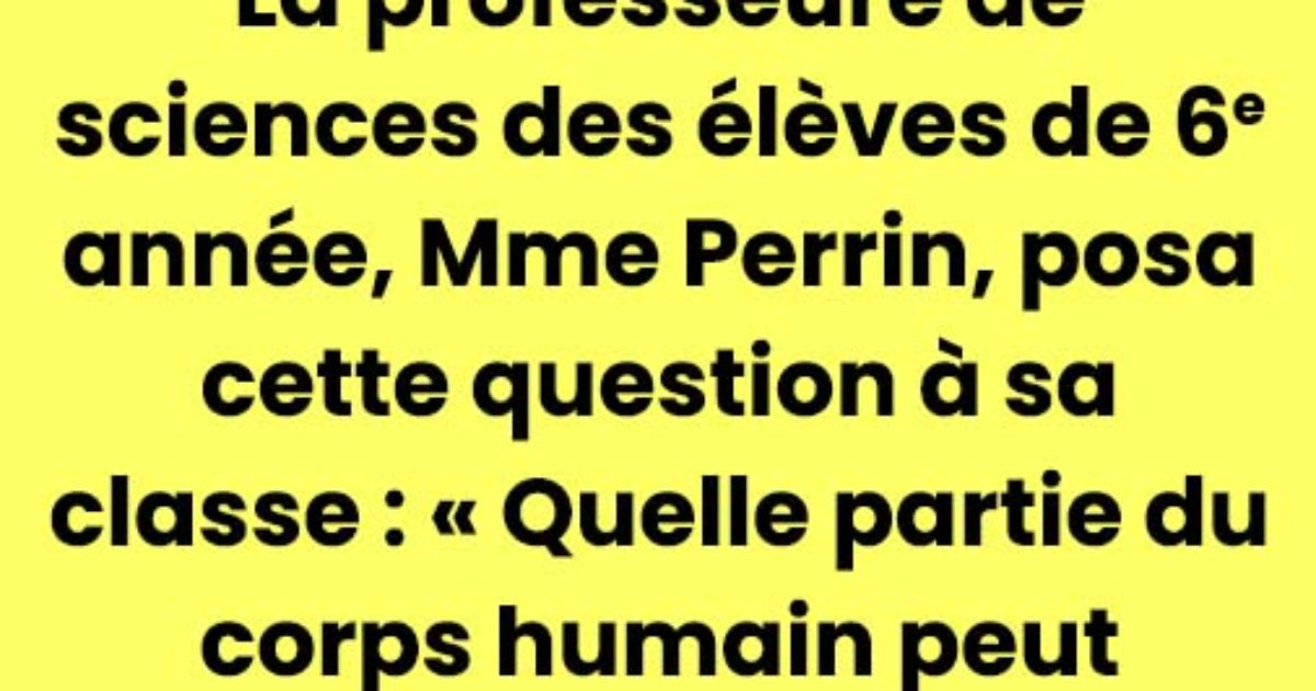 Cette élève croit avoir repéré une question « osée »… mais la réponse inattendue risque de vous faire rire aux éclats !