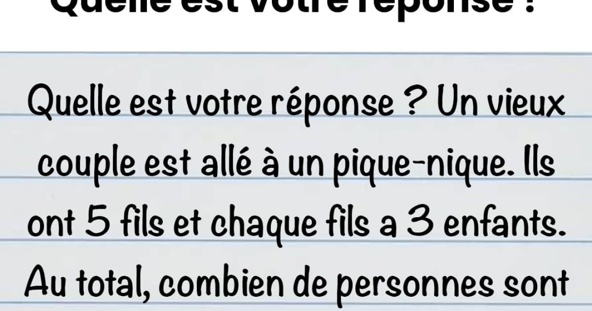 Cette énigme difficile fait le buzz sur Internet : saurez-vous en trouver la solution ?