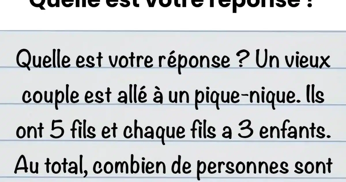 Cette énigme difficile fait le buzz sur Internet : saurez-vous en trouver la solution ?