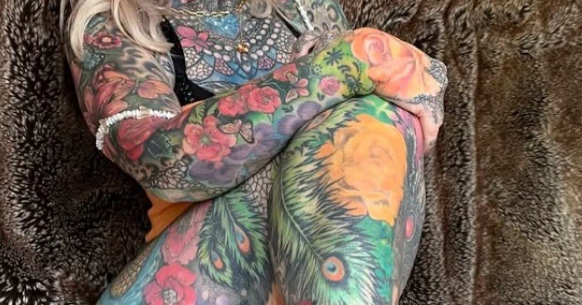 Cette grand-mère révèle à quoi elle ressemblait avant les tatouages sur tout le corps