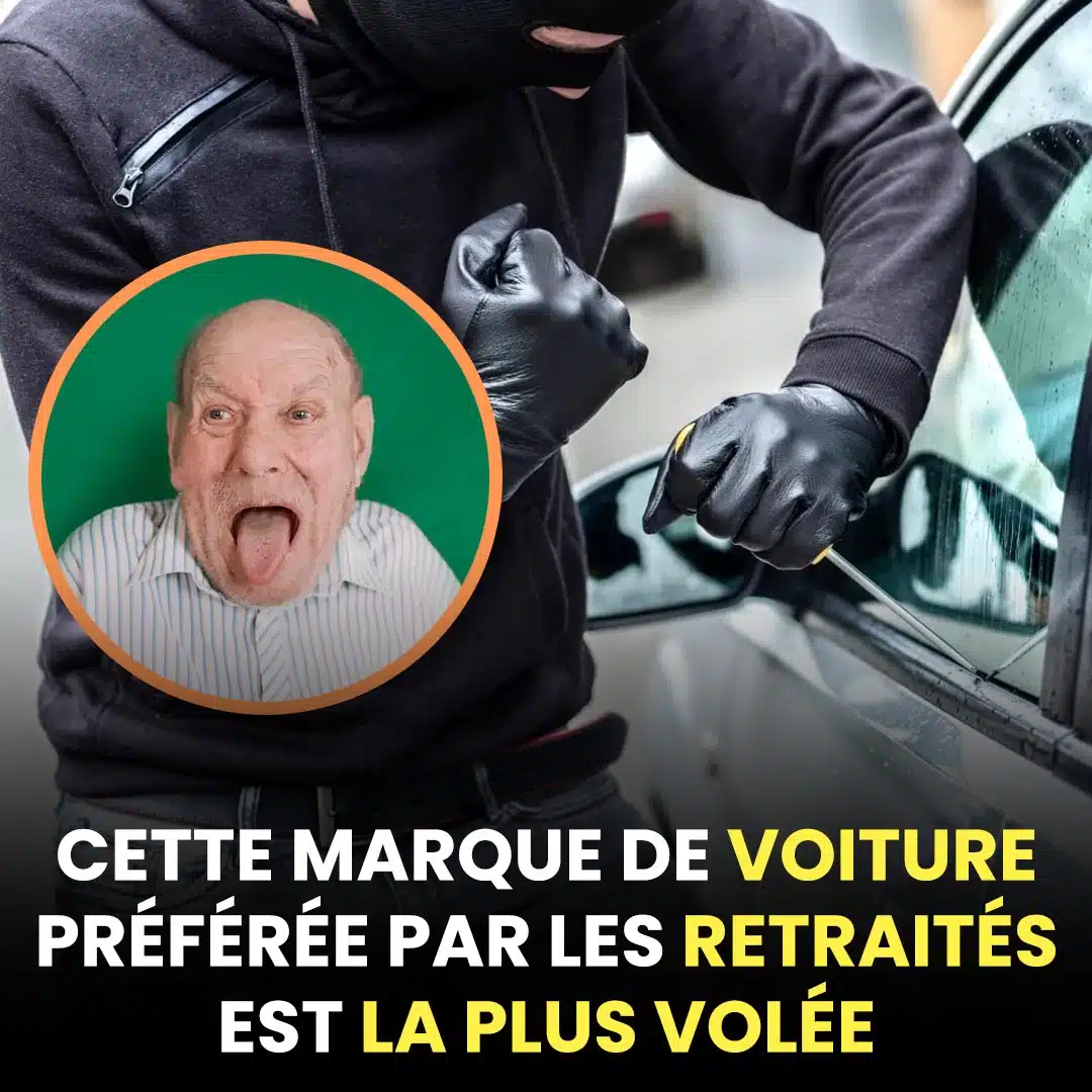 Cette marque de voiture, très prisée par les retraités, est la plus susceptible d'être volée