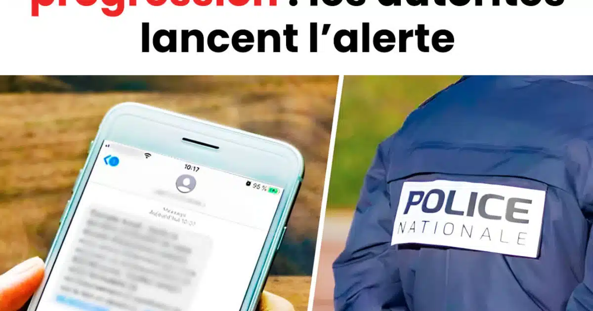 Cette nouvelle arnaque par SMS en forte progression : les autorités lancent l’alerte