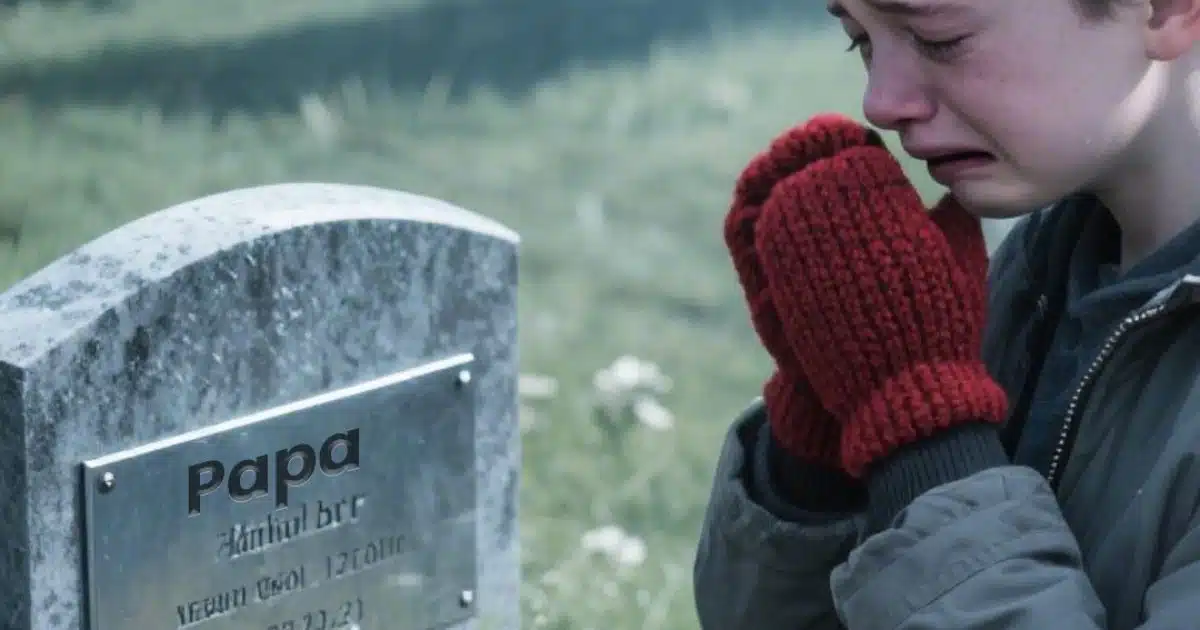 Chaque semaine, je trouvais des gants d'enfants sur la tombe de mon père. Un jour, j'y ai rencontré un adolescent.