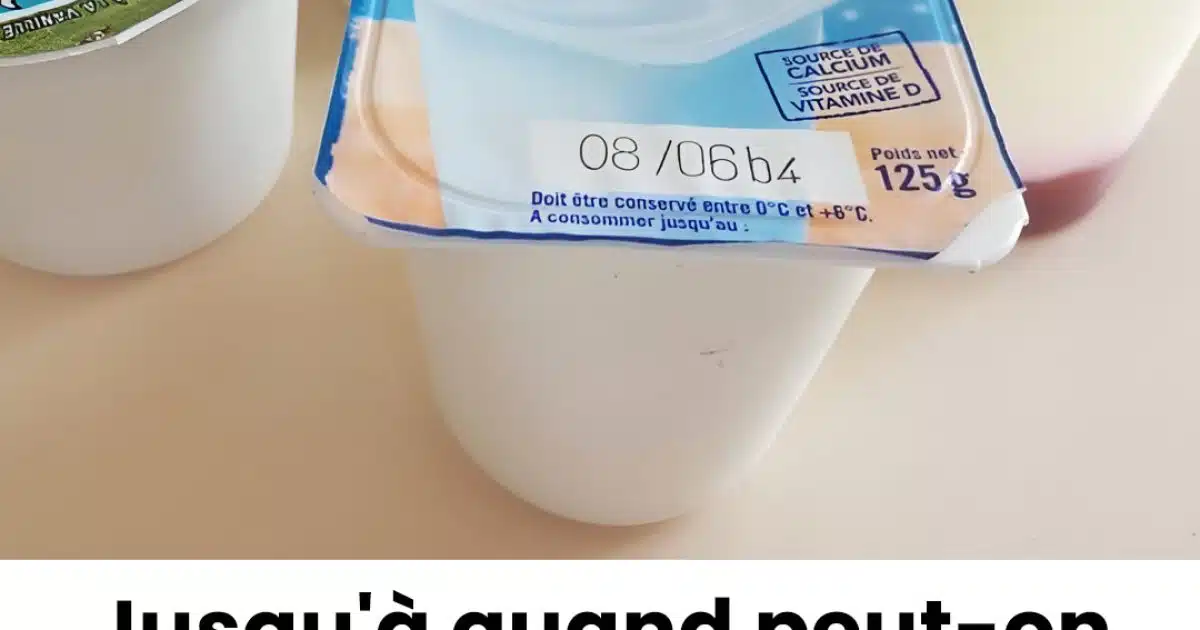 Combien de temps après la date de péremption peut-on consommer un yaourt ?