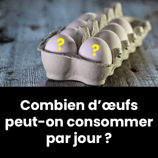 Combien d’œufs peut-on consommer par jour ?