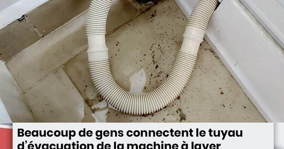 Comment bien brancher la machine à laver ?