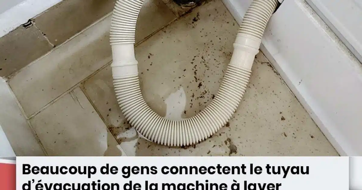 Comment bien brancher la machine à laver ?