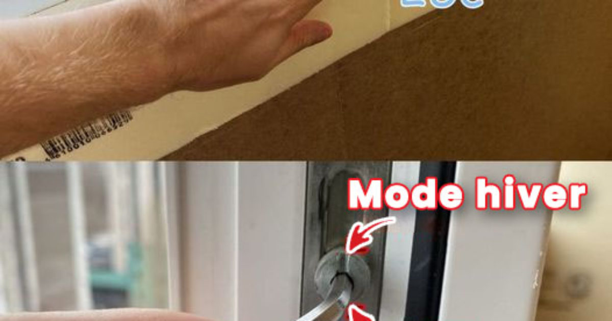 Comment bien régler les fenêtres en 2 minutes pour que la chaleur n'en sorte pas