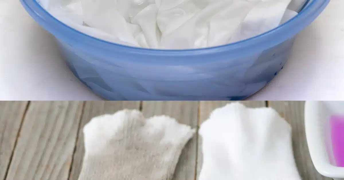 Comment blanchir les vêtements blancs sans eau de Javel ?