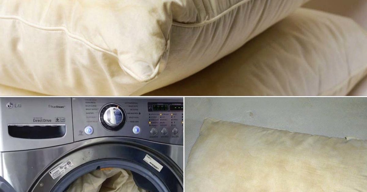 Comment blanchir vos vieux oreillers jaunies ?