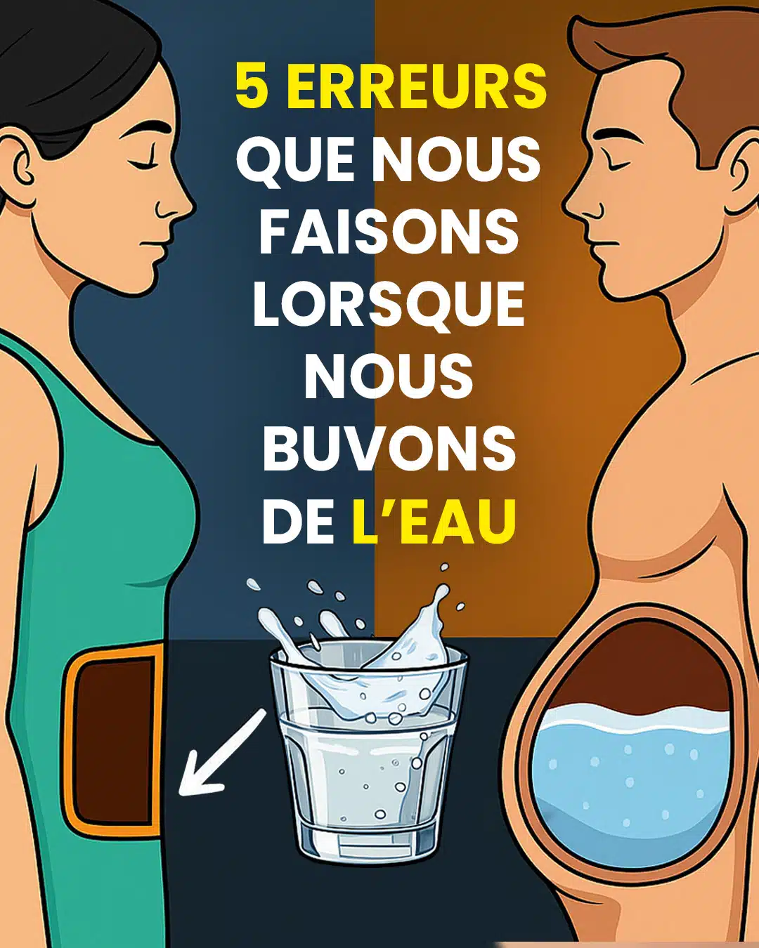 Comment boire correctement de l'eau pour prendre soin de votre santé ?
