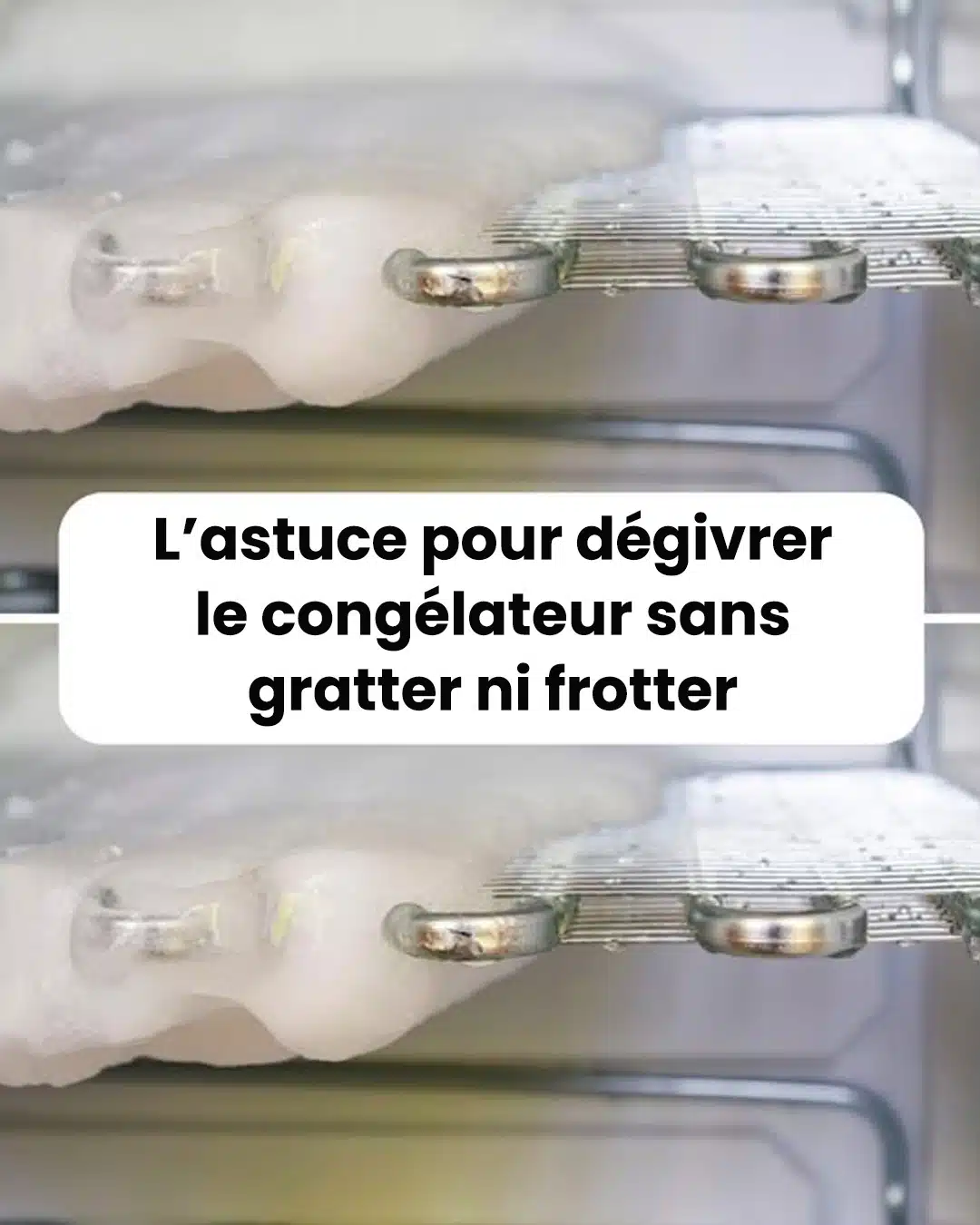 Comment dégivrer le congélateur sans gratter ni frotter