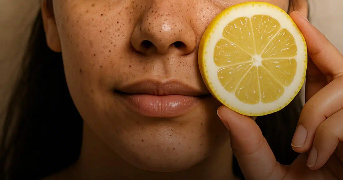 Comment éliminer les points noirs sur le visage avec du citron ?