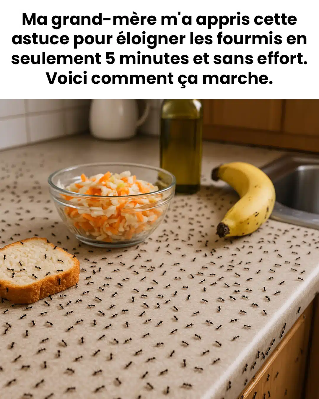Comment éloigner les fourmis de la maison sans produits chimiques ?