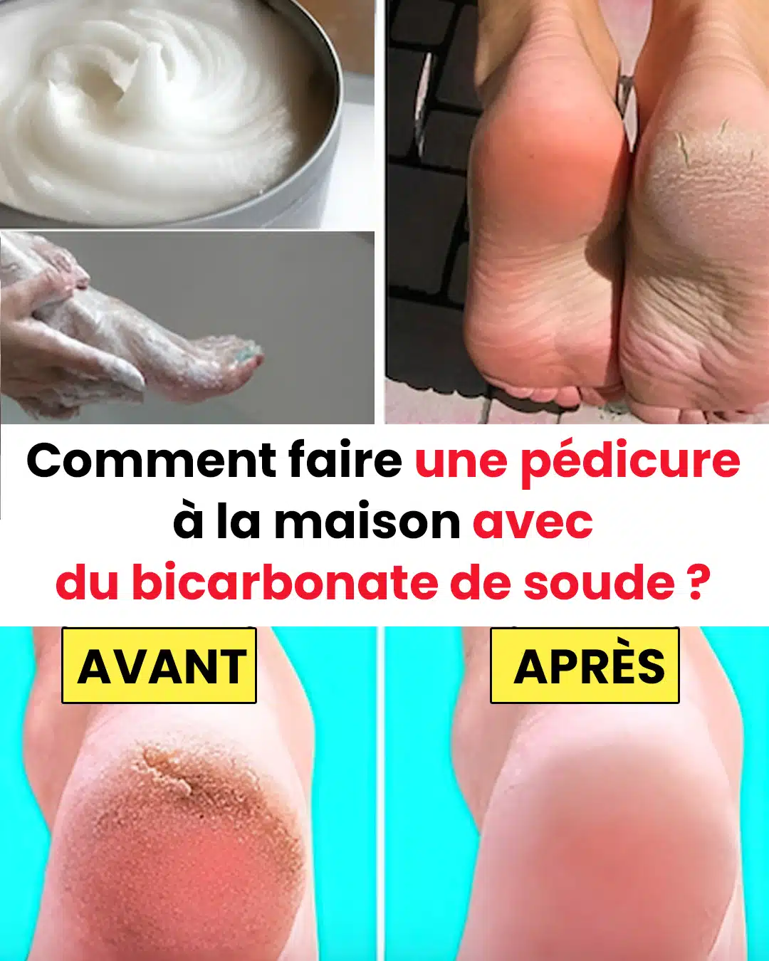 Comment faire une pédicure à la maison avec du bicarbonate de soude ?