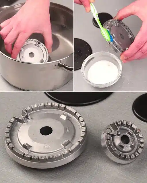 Comment nettoyer les brûleurs de la gazinière en quelques étapes simples !
