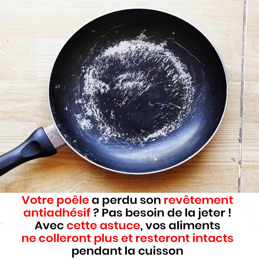 Comment récupérer une poêle qui a perdu son revêtement antiadhésif