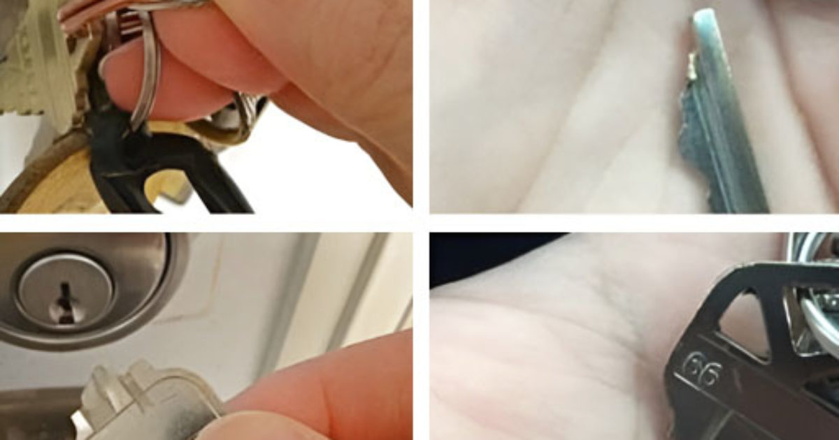 Comment retirer une clé cassée d'une serrure