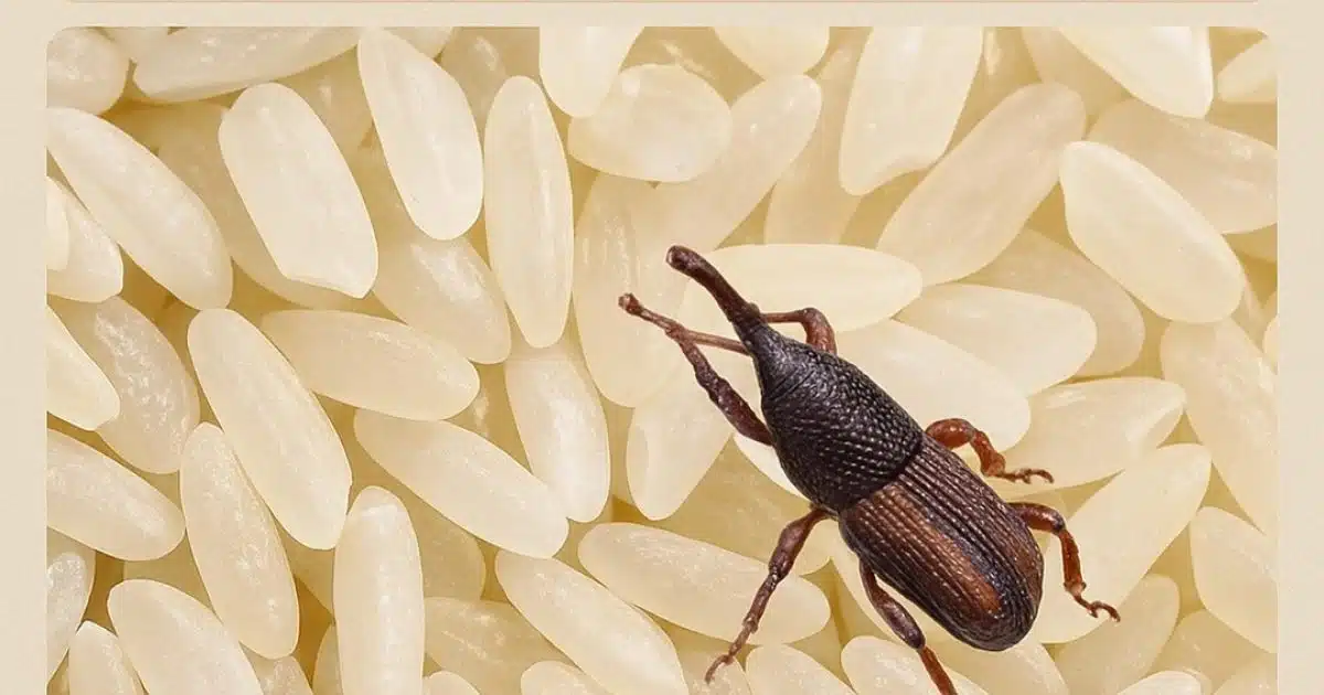 Comment se débarrasser des charançons du riz de manière simple et efficace ?