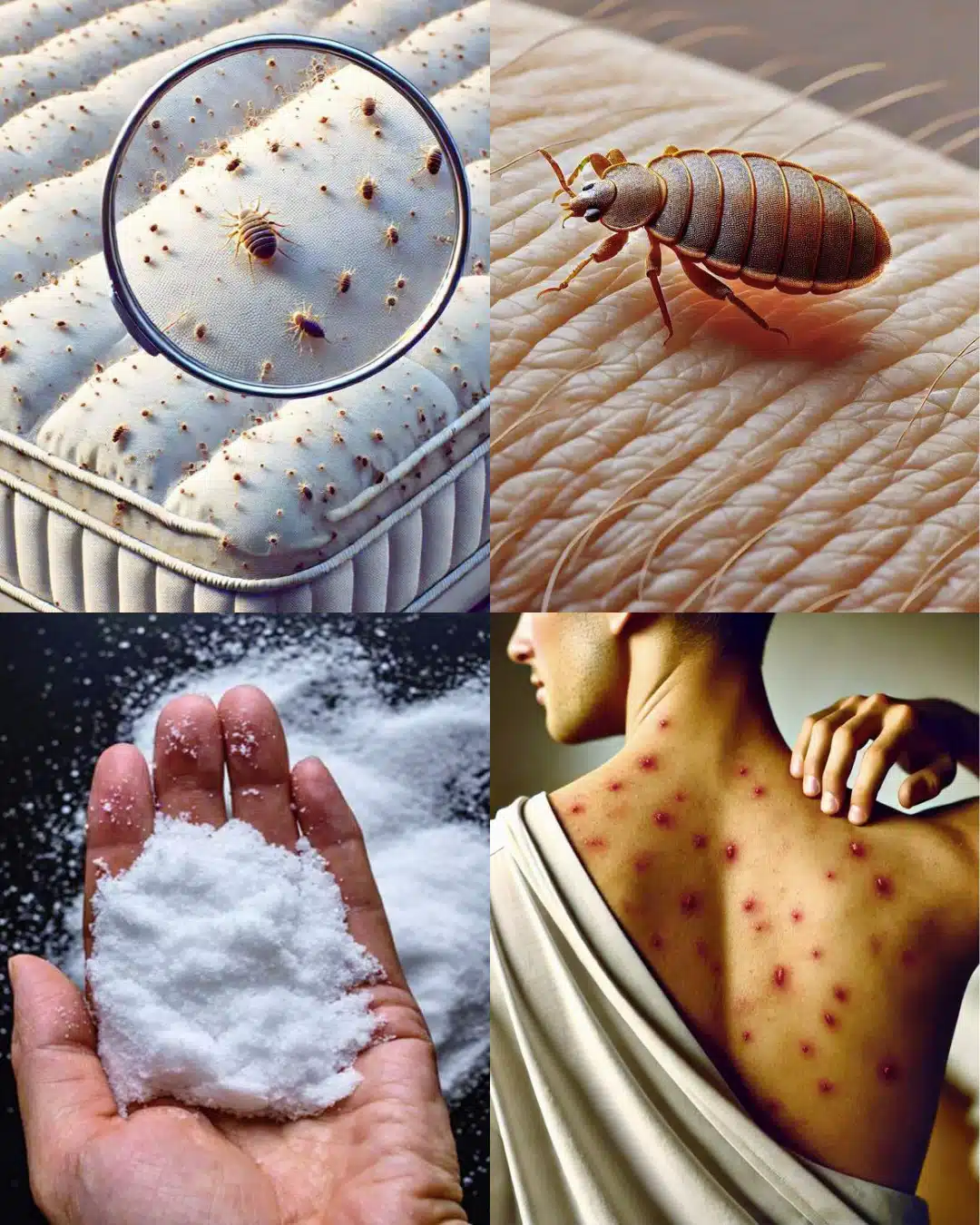 Comment se débarrasser naturellement des punaises de lit et des acariens sur votre matelas
