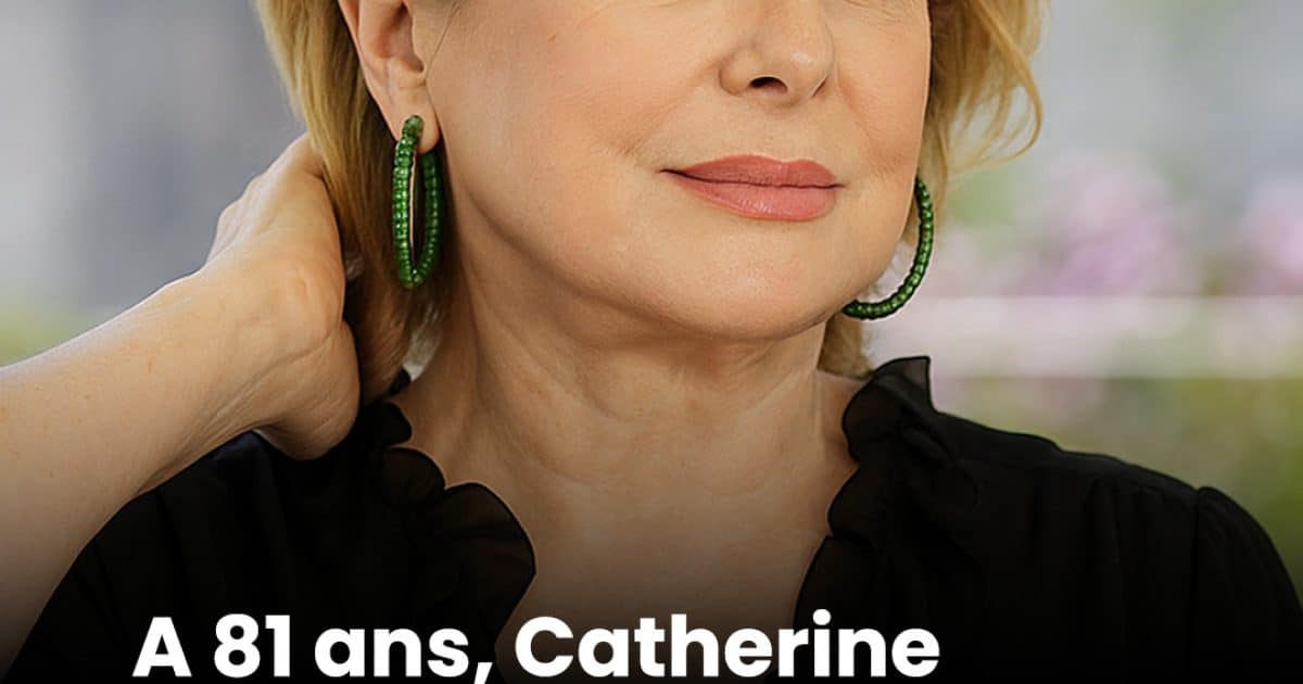 Depuis toujours, Catherine Deneuve commence ses journées avec cette boisson qui l’aide à garder une peau éclatante, même à 81 ans