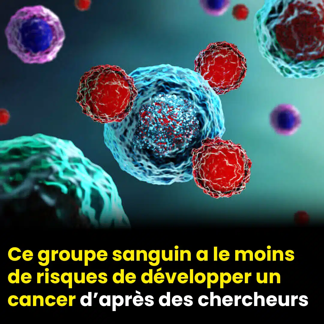 Des chercheurs révèlent quel est le groupe sanguin qui présente le risque le plus faible de cancer