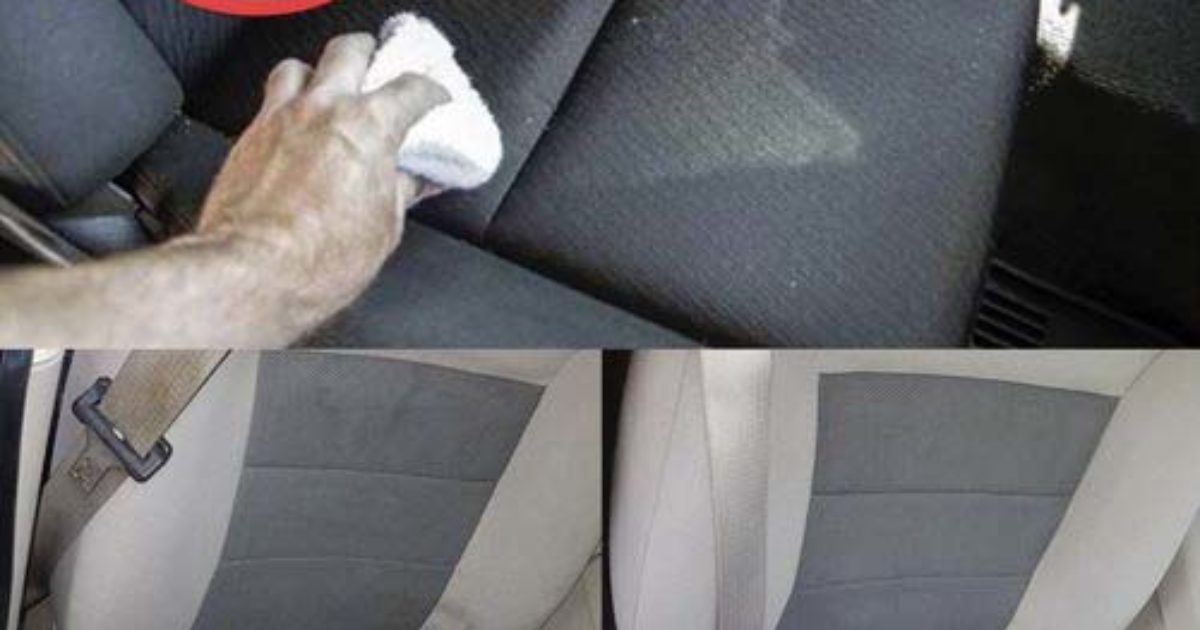 Des taches tenaces sur les sièges de voiture ? Découvrez l’astuce imparable des pro pour les éliminer