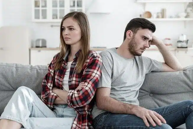 Couple en froid avec communication rompue