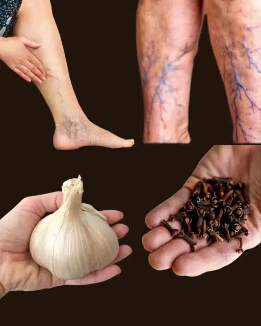 Douleurs aux jambes, rhumatismes, varices, arthrite ? Voici un remède naturel aux clous de girofle et à l'ail
