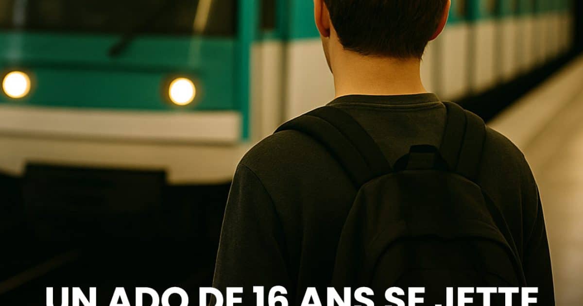 Drame lors d'une sortie scolaire à Paris : un adolescent de 16 ans se donne la mort sous le métro – la raison bouleversante enfin dévoilée