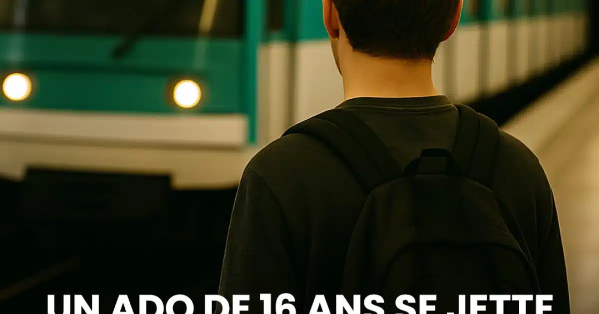 Drame lors d'une sortie scolaire à Paris : un adolescent de 16 ans se donne la mort sous le métro – la raison bouleversante enfin dévoilée