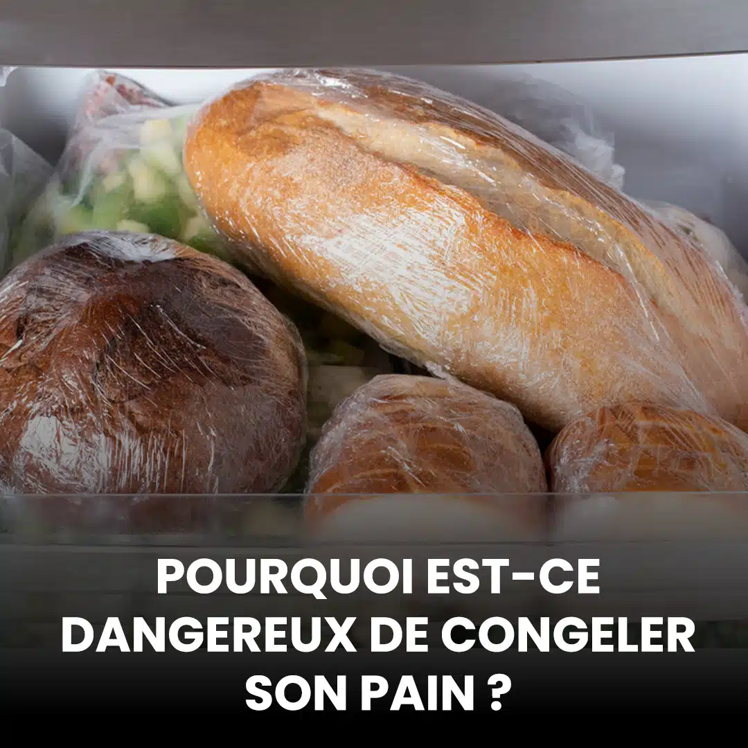 Est-ce risqué de congeler le pain ?