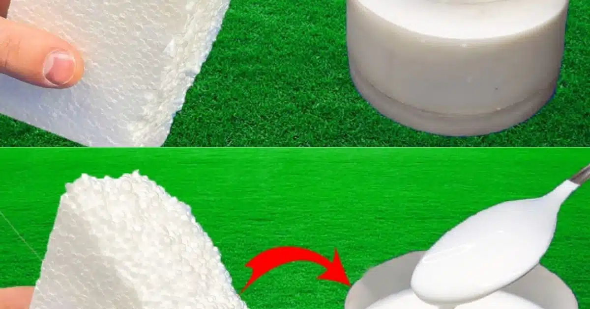 Fabriquez votre propre super colle pour le bois, le fer, le plastique et la céramique