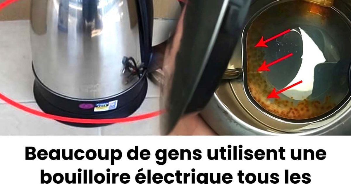 Faites-vous cette erreur avec votre bouilloire ?