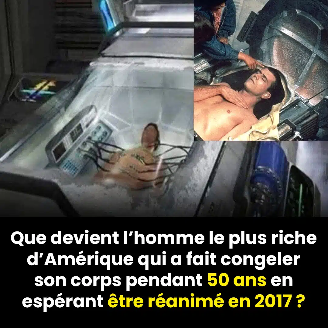 Figé dans le temps : le premier homme conservé par cryogénie attend toujours d’être réanimé