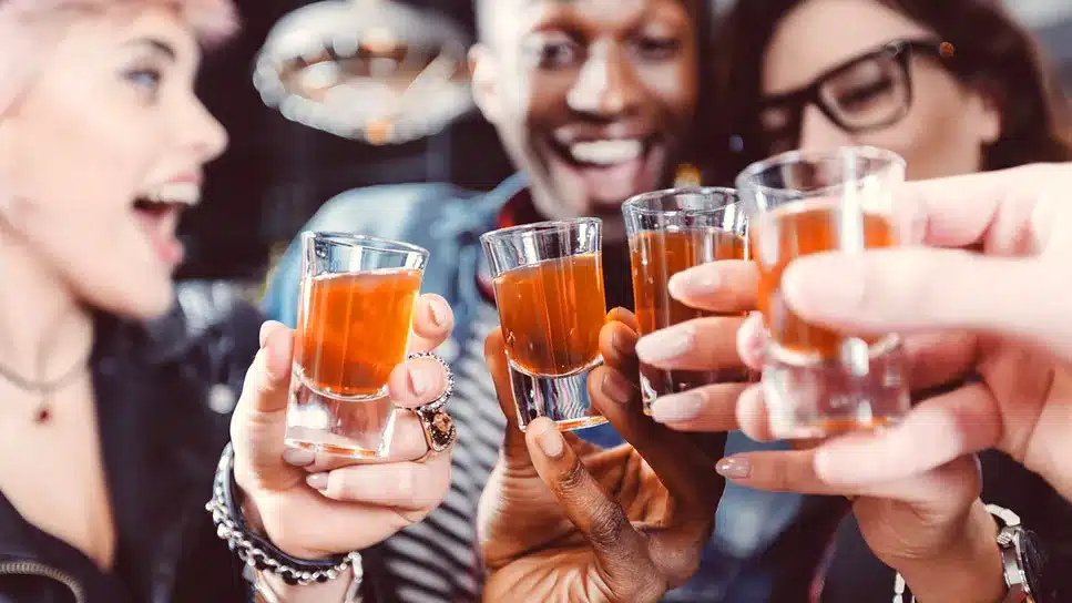 Verres d'alcool