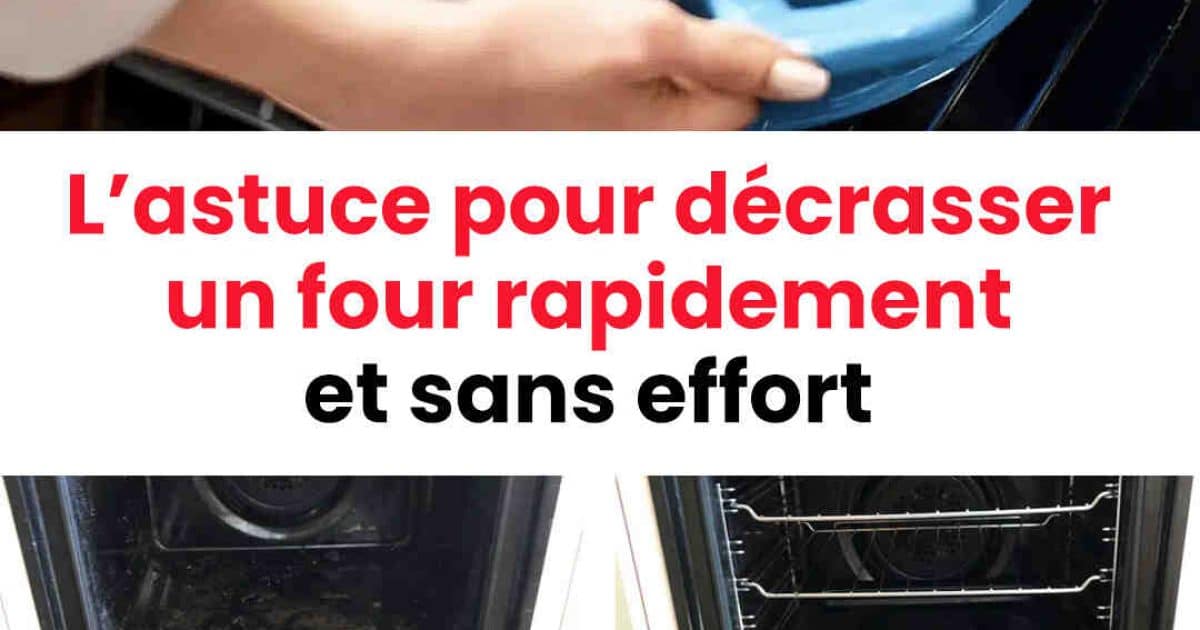 J'ai découvert cette astuce pour nettoyer le four et je ne ferai plus rien d'autre