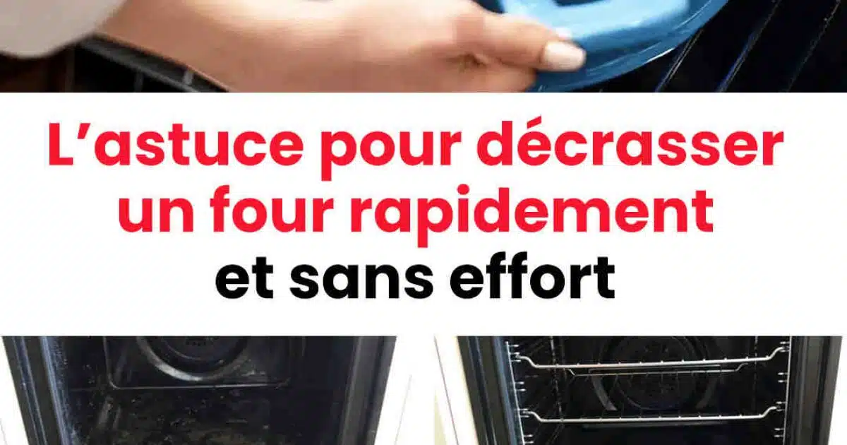 J'ai découvert cette astuce pour nettoyer le four et je ne ferai plus rien d'autre