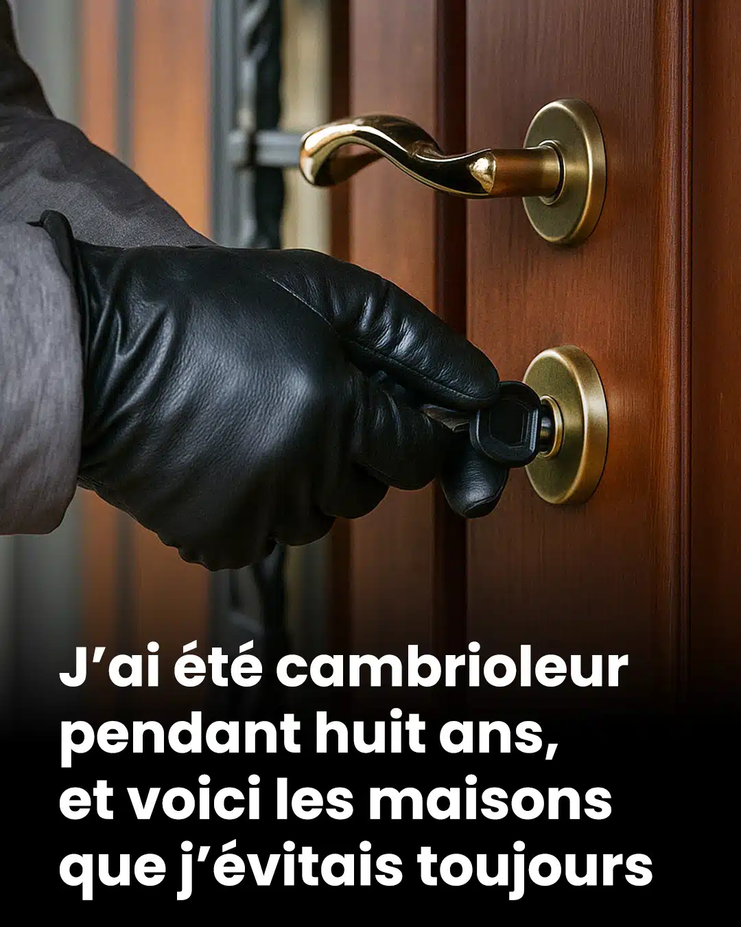 "J’ai été cambrioleur pendant huit ans, et voici les types de maisons que j’évitais toujours"