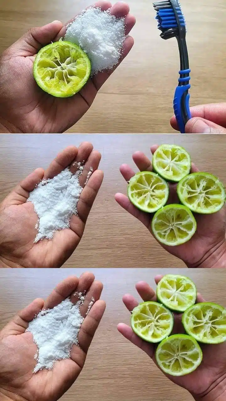 Je mélange du citron et du sel, utilisés de cette façon ils valent « leur pesant d’or »