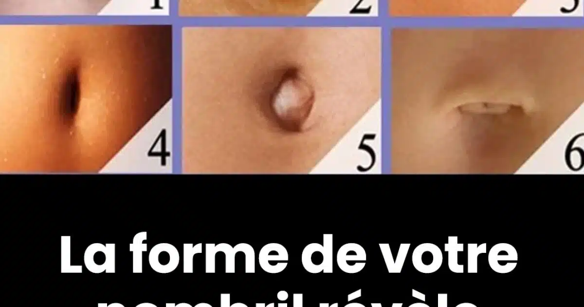 La forme de votre nombril révèle votre personnalité