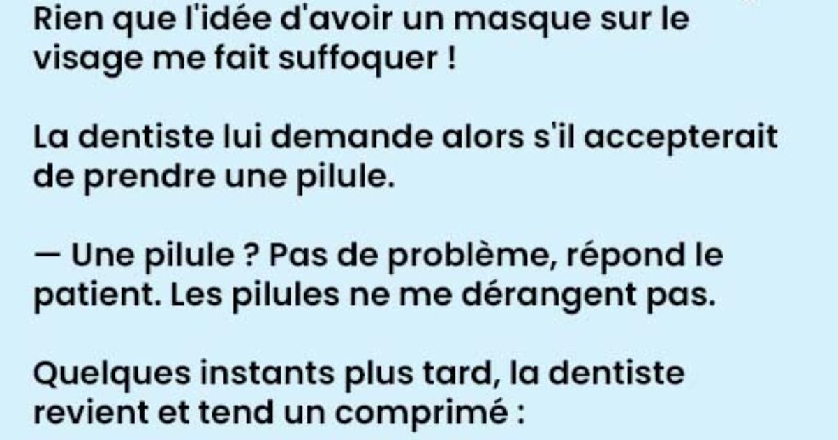 La peur des aiguilles chez un patient mène à une solution hilarante !