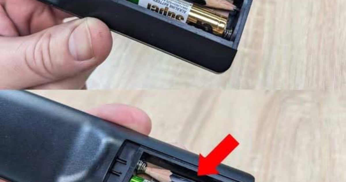 La télécommande ne tombe plus en panne de pile grâce à cette astuce