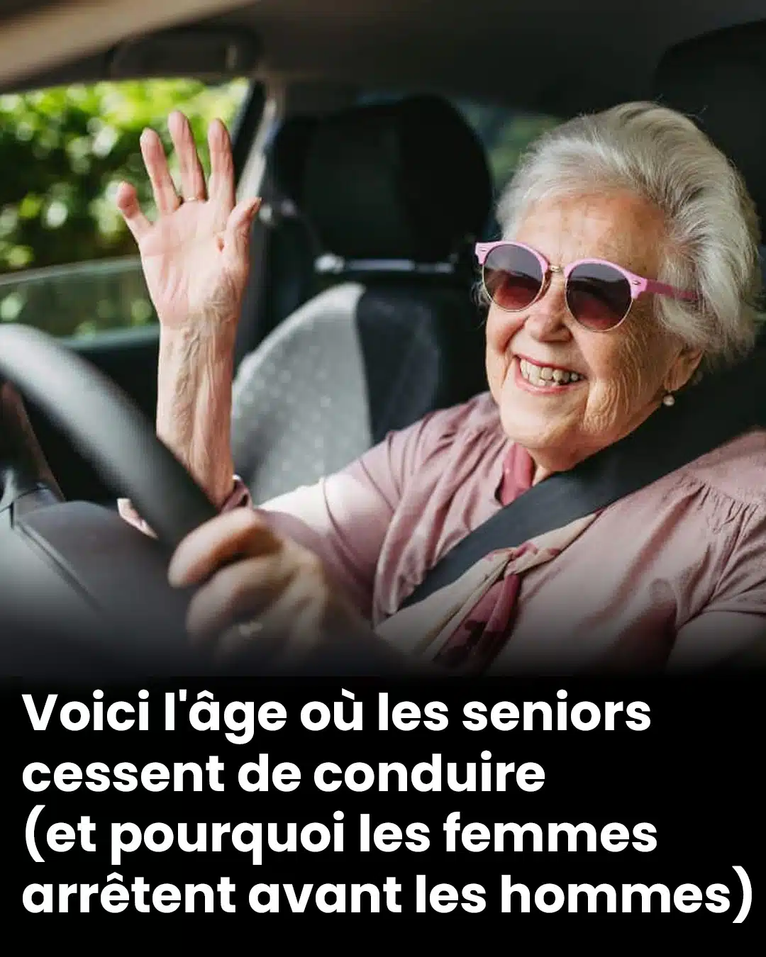 L’âge moyen auquel les seniors rendent leur permis (et la raison pour laquelle les femmes le font avant les hommes)
