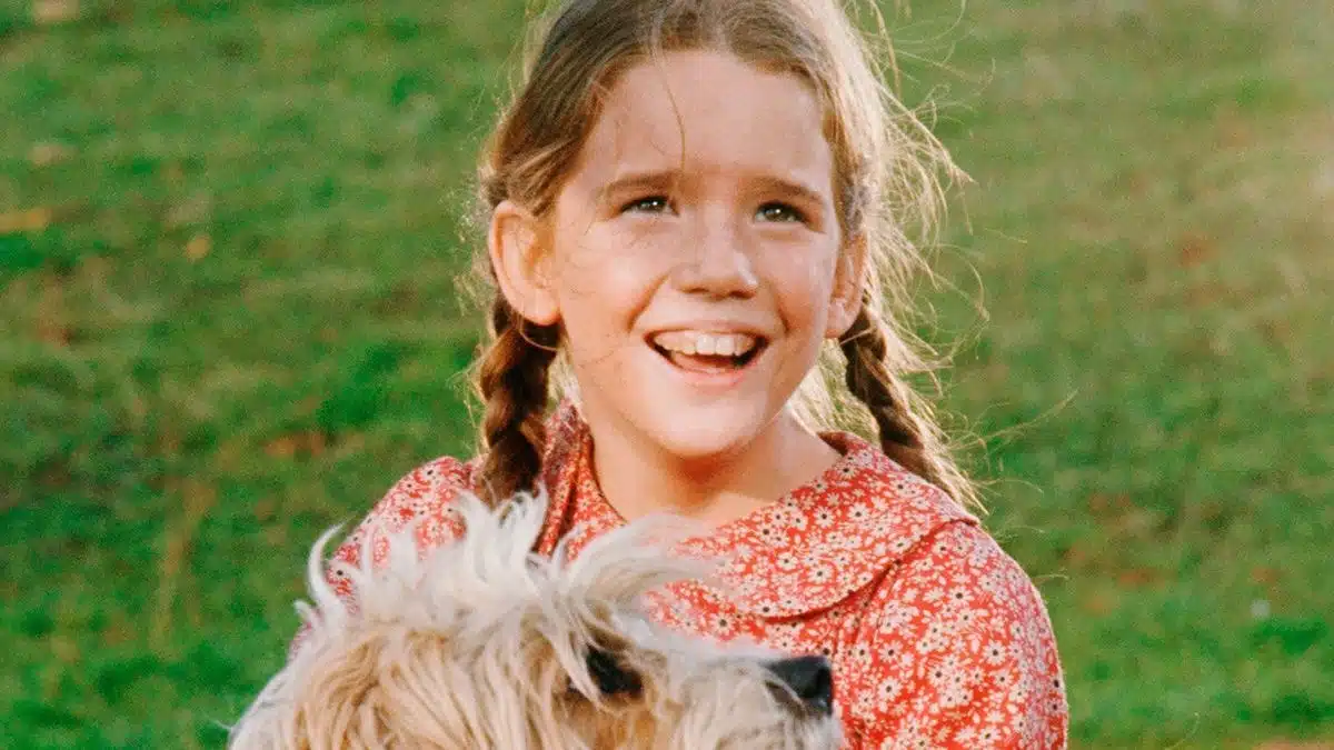 Melissa Gilbert jeune, incarnant Laura Ingalls dans La Petite Maison dans la prairie