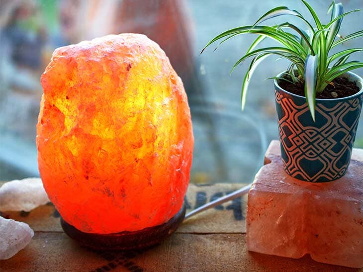 La lampe de sel - source : spm