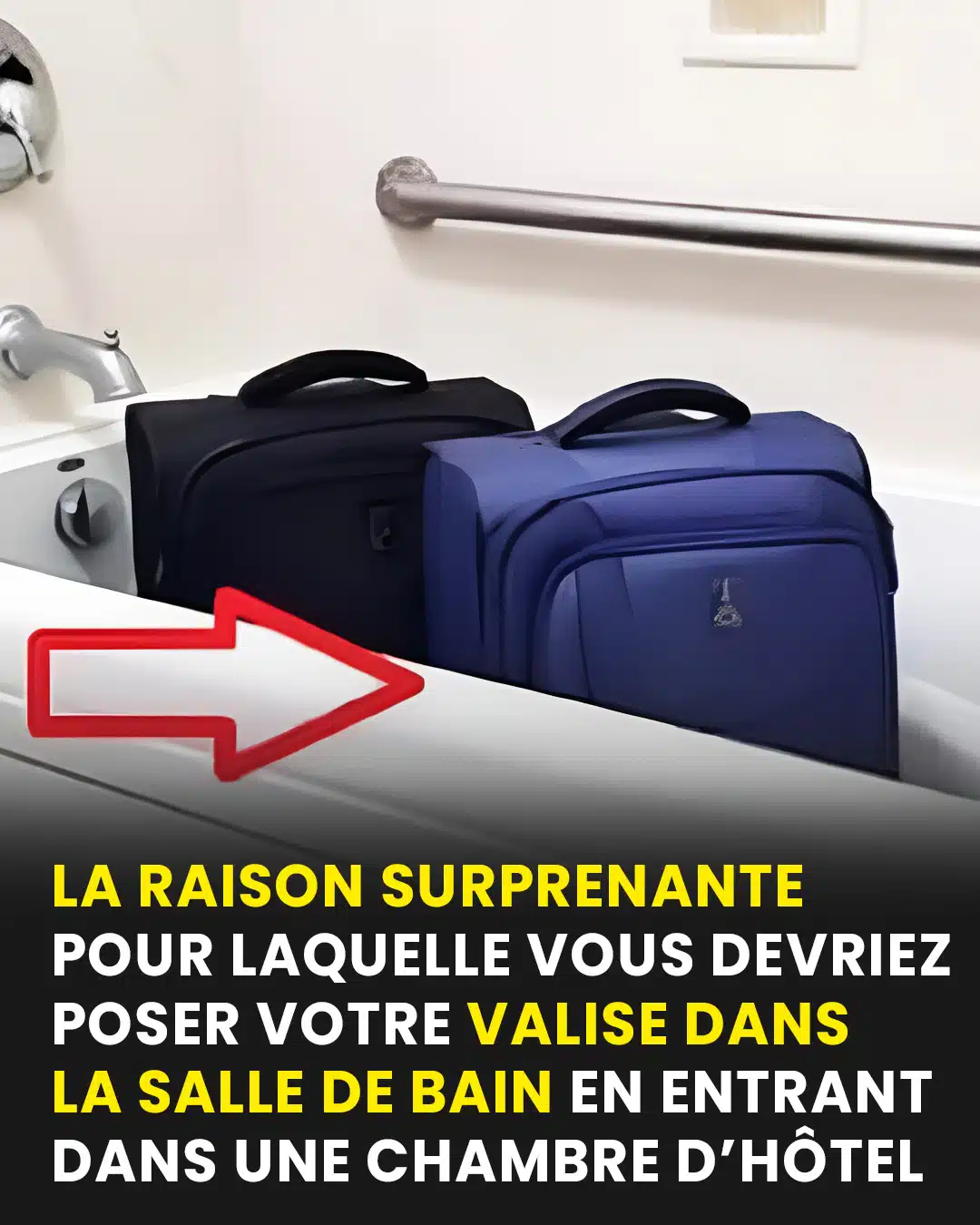 L'astuce insolite pour protéger vos bagages dans un hôtel que peu de gens connaissent