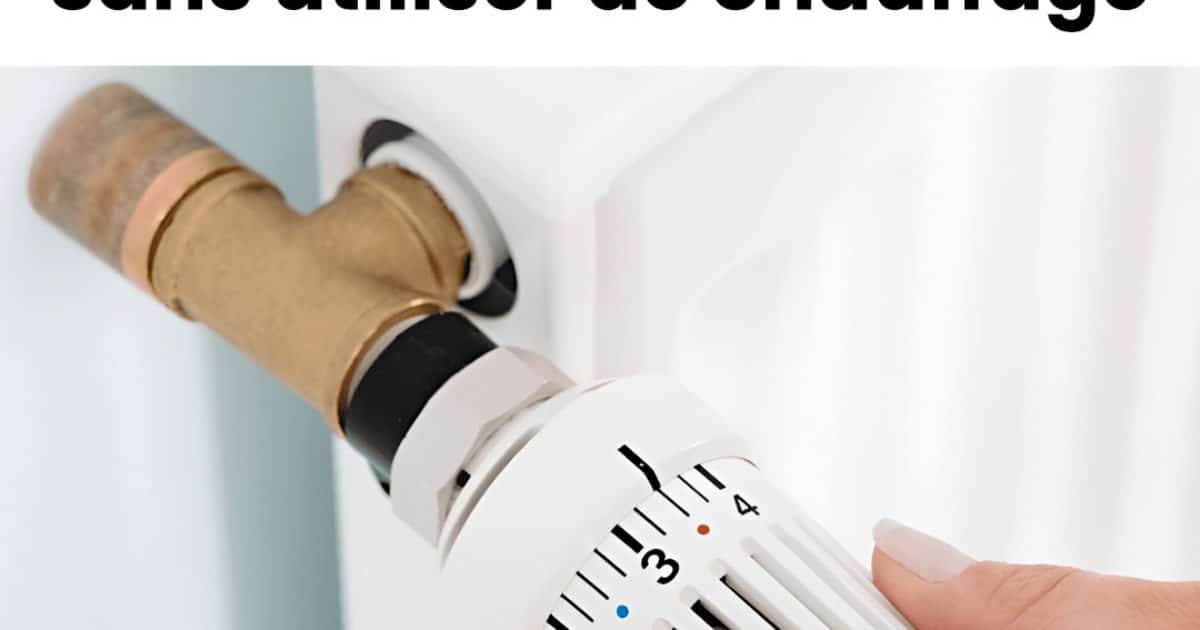 L’astuce pour chauffer la maison en hiver sans utiliser de chauffage